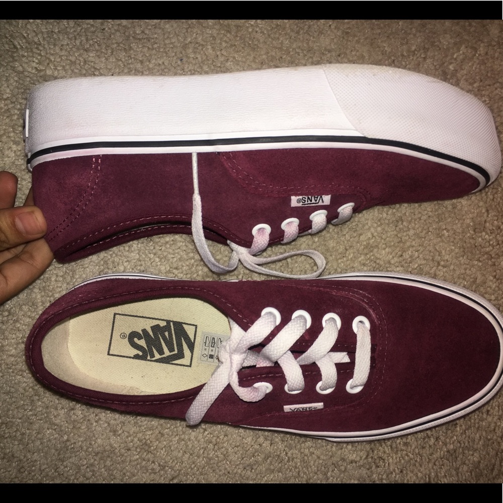 Red Platform Vanz